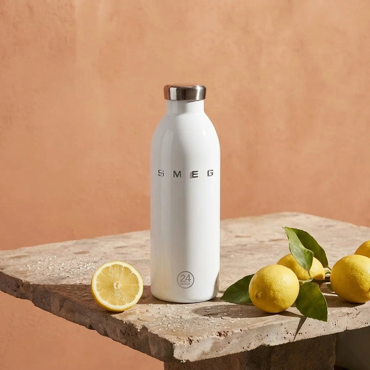 Retro Yalıtımlı Şişe 500 ml · Beyaz