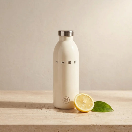 Retro Yalıtımlı Şişe 500 ml · Krem