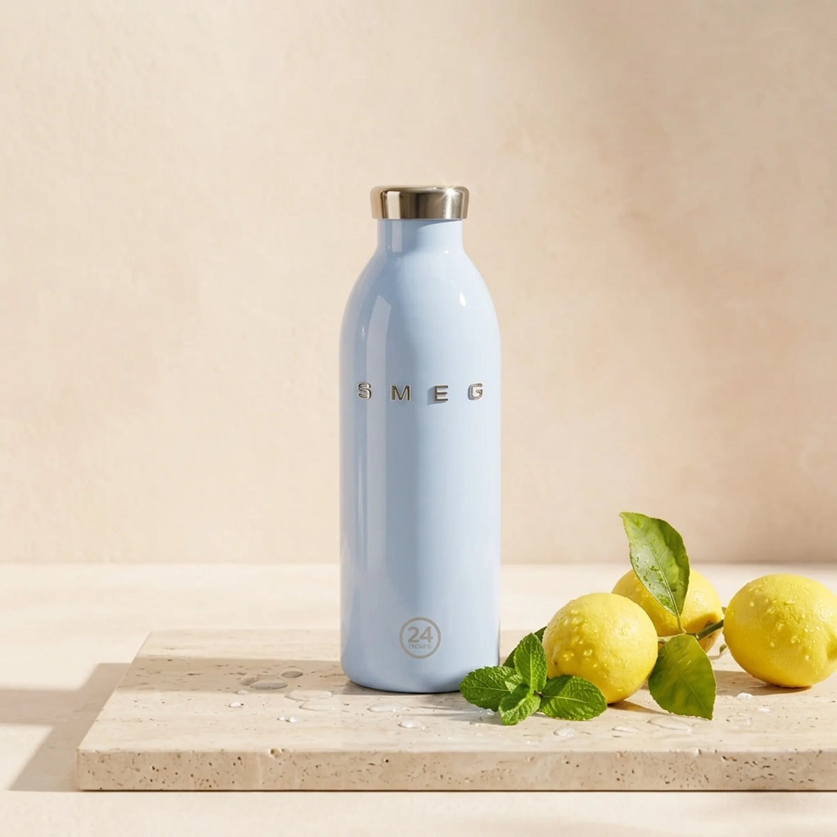 Retro Yalıtımlı Şişe 500 ml · Mavi